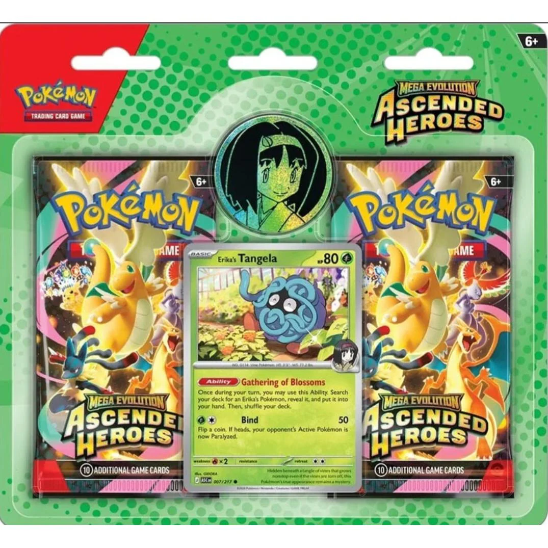 Blister 2 Sobres Enhanced Héroes Ascendentes | Ascended Heroes - Image 3