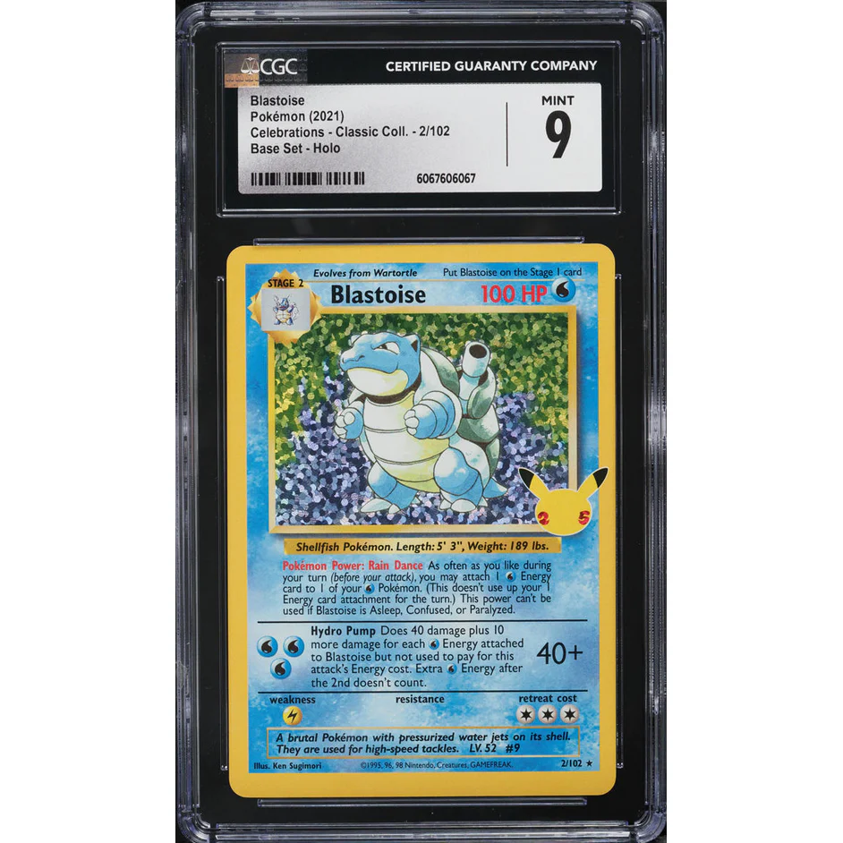 Blastoise (CEL BS 2) Celebrations