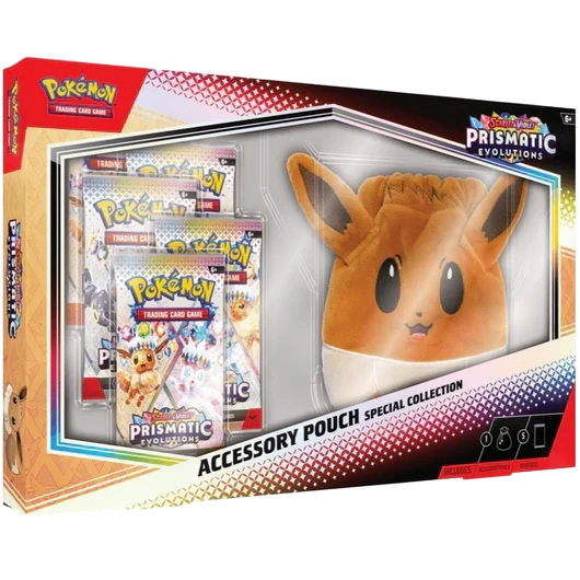 Caja Eevee Pouch Evoluciones Prismáticas | Prismatic Evolutions