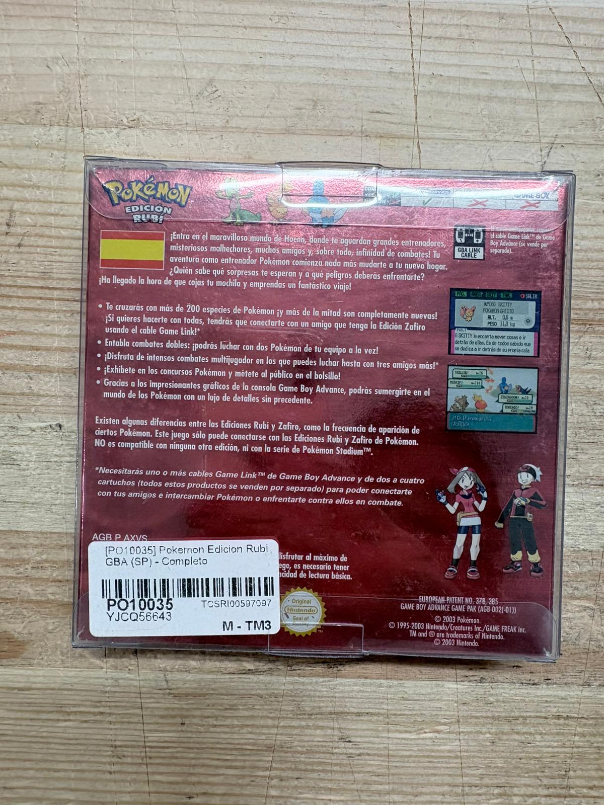 Game Boy Advance | Pokémon Edición Rubí PAL España - Image 3