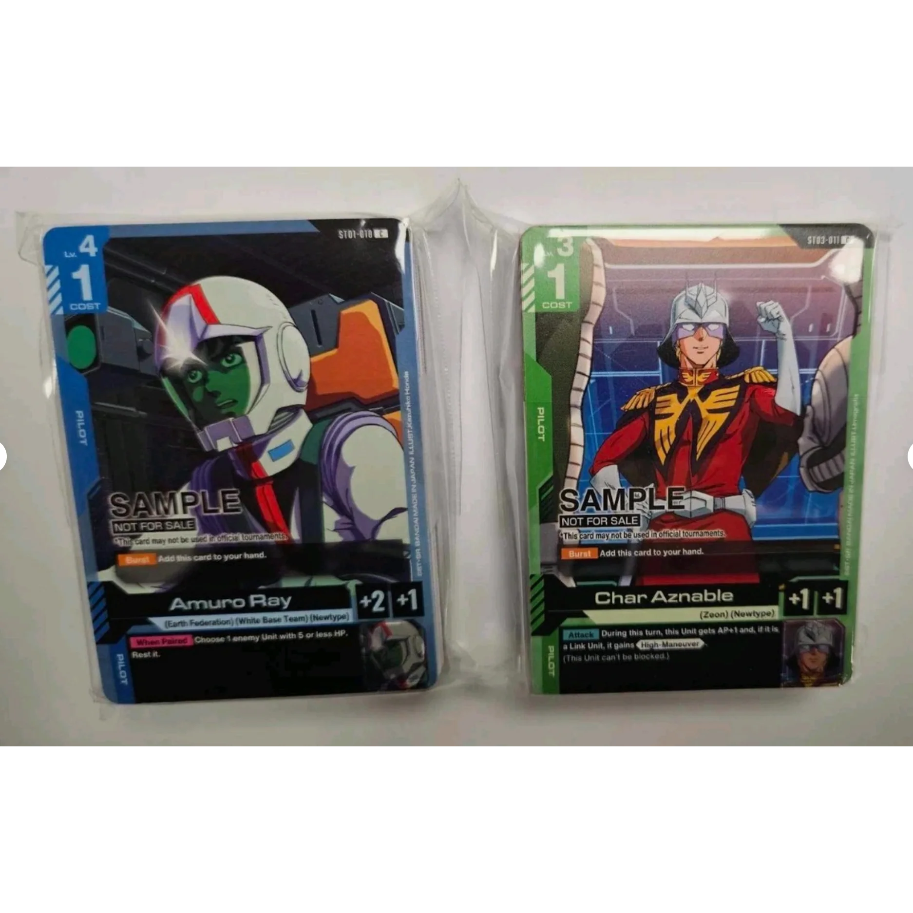 Gundam TCG | Baraja de Demostracion de Char Aznable Inglés 2025 - Image 2