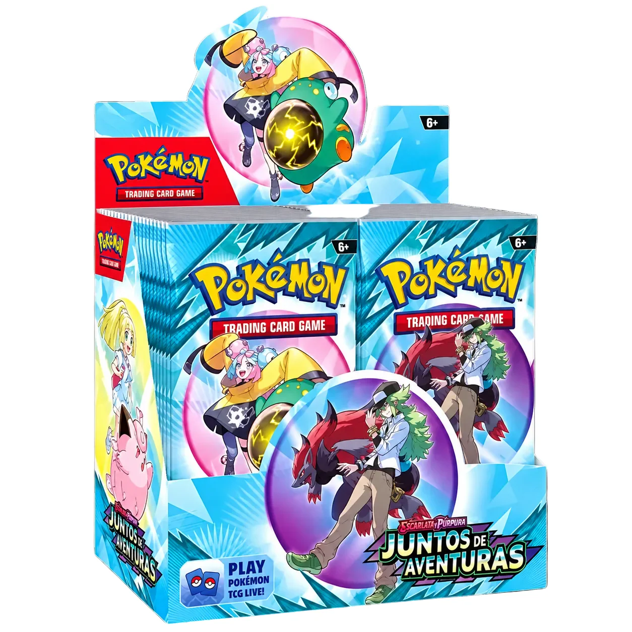 Caja 36 Sobres Juntos de Aventura | Journey Together Booster Box sv9