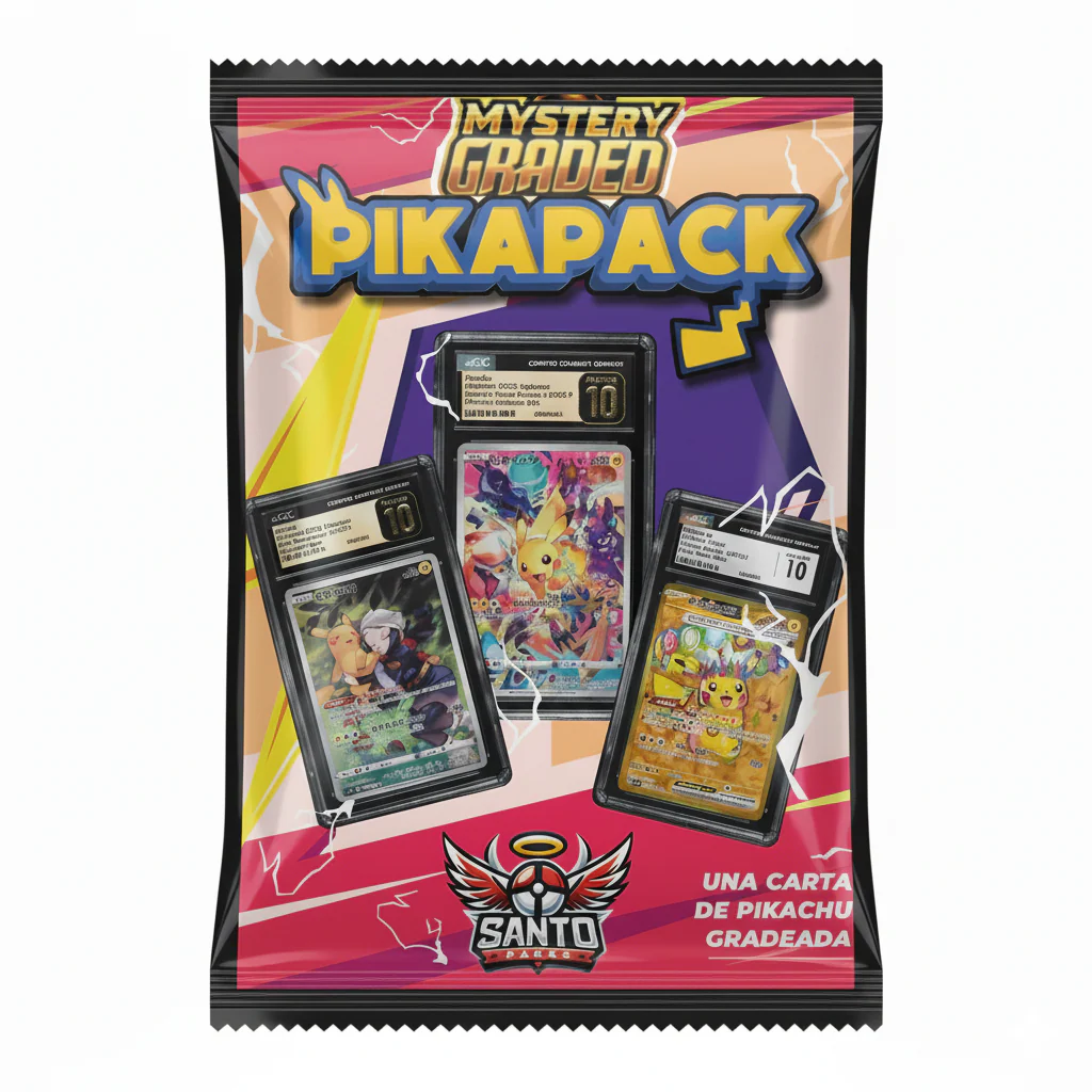 Carta Gradeada Pikachu - Pikapack