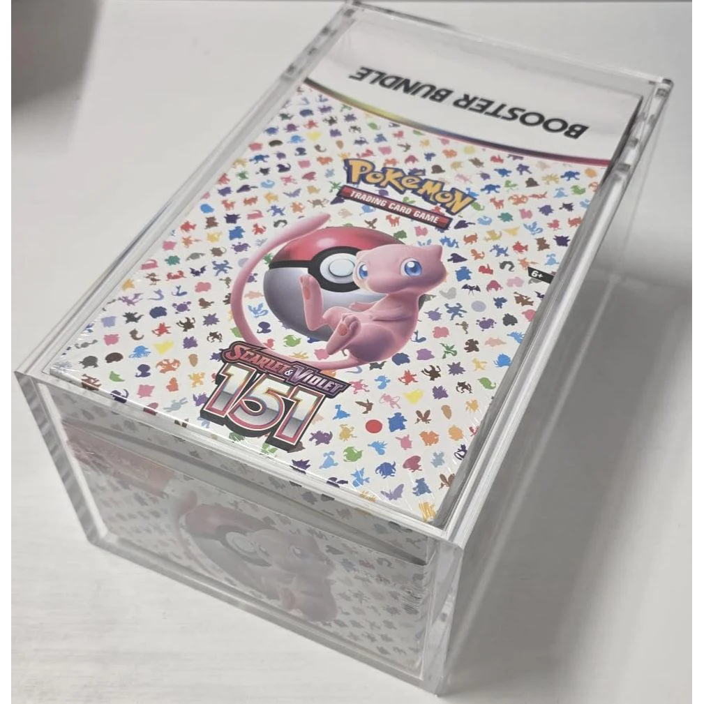 Protector Metacrilato Case de Booster Bundles