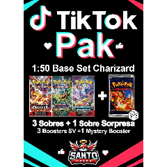 TikTok Pak Base Set | 3 + 1 Sobre Extra - Image 2